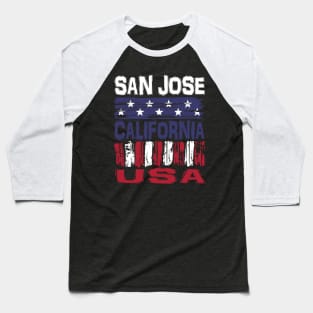 San Jose California USA T-Shirt Baseball T-Shirt